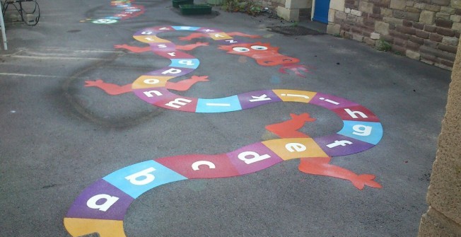 Playground Marking Designs in South Pelaw