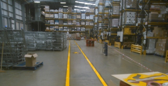Warehouse Floor Services in Treleigh